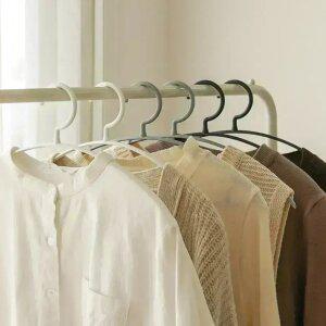 라운드 어깨뿔 방지 논슬립 옷걸이 50P