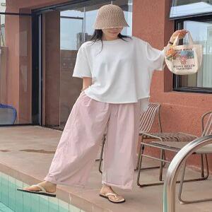 에브리 윈드 절개 밴딩 팬츠 (one color)