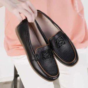 퀸터 컴포트 여성로퍼 가죽 가벼운 말랑 페니 단화 드라이빙 슈즈