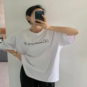 러브드 스판 루즈핏 라운드넥 반팔티 (3 color)