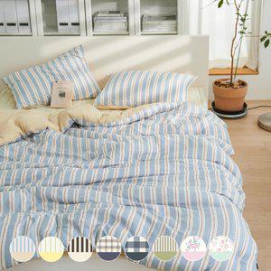 사계절 먼지없이 포근한 국내생산 말랑 옥수수솜 차렵이불 8종 SS/Q