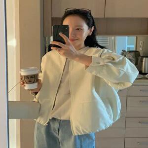 MADE 소프트 노카라 블루종 자켓 (2 color)