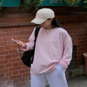 MADE 친환경 긴팔 트임 티셔츠 (6 color) 세탁기,건조기OK