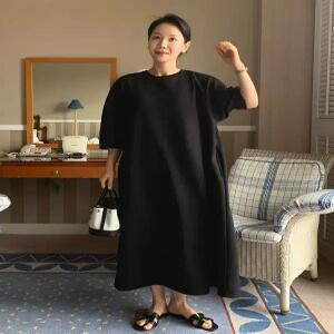 MADE 더블텐션 벌룬 플레어 롱원피스 (2 color)