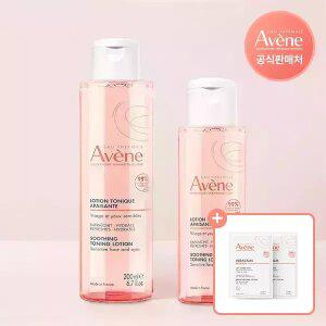 아벤느 수딩 토닝 로션 200ml +100ml+제라캄 로션 10ml 2개 추가증정