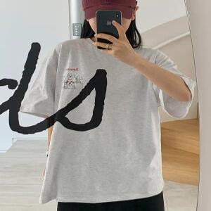 베리디저트 오버핏 반팔티 (3 color)