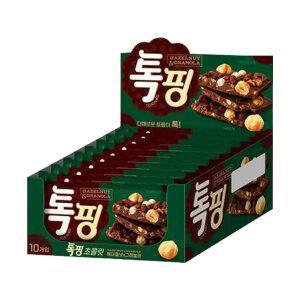 오리온 톡핑 헤이즐넛 그래놀라 43g, 10입, 1개
