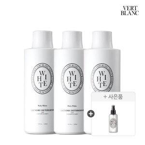 [2+1+증정품]베르블랑 아기 중성세제 본품/리필 1L 3개+섬유탈취제 증정