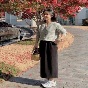 MADE 더블텐션 스판 밴딩 스커트 (4 color)