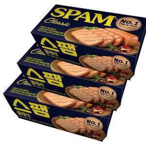 [CJ] 스팸 클래식 200g, 3입, 3개