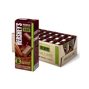 매일유업 허쉬 초콜릿드링크 프로틴, 235ml, 24개