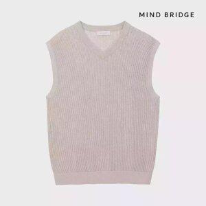 (단하루 4/1)[택가 69,900원]마인드브릿지 남성 브이넥오버핏베스트_5컬러