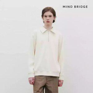 (단하루 4/1)[택가 79,900원]마인드브릿지 남성 두굿_카라하프집업세미오버핏맨투맨_2