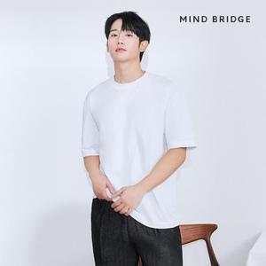 마인드브릿지 두굿_소로나세미오버핏반팔티셔츠 MYTS01M1