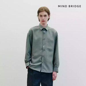 (단하루 4/1)[택가 69,900원]마인드브릿지 남성 링클프리세미오버핏셔츠_5컬러
