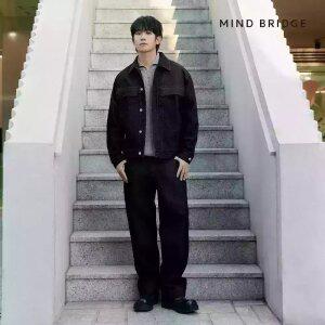 (단하루 4/1)[택가 89,900원]마인드브릿지 남성 와이드로우데님팬츠