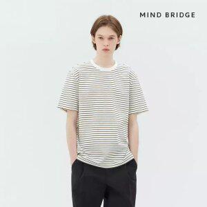 (단하루 4/1)[택가 49,900원]마인드브릿지 남성 스트라이프티셔츠_2컬러