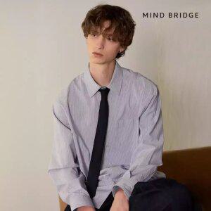 (단하루 4/1)[택가 79,900원]마인드브릿지 남성 멀티스트라이프오버핏셔츠_2컬러