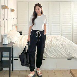 [제작/빅사이즈]이블렛 일리얀 스판 밴딩 조거팬츠 제이스타일