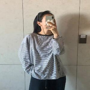 레지 심플 스트라이프 루즈 긴팔티 (3 color)