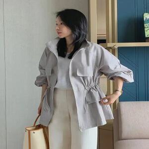 토프 스트링 포켓 하프 야상 (3 color)