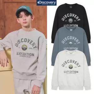 [디스커버리키즈](타임스퀘어점패션관)[정상가 59,000원] 봄에 입기 좋은 가벼운 맨투맨 4종택1