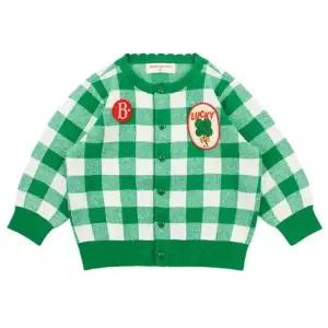 [롯데백화점]베베드피노 럭키 클로버 베이비 체크 가디건_BP51KC114-N1