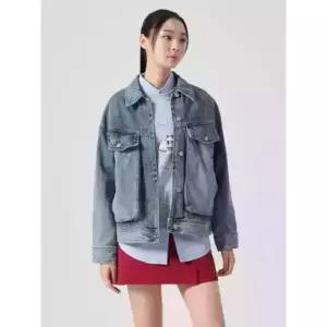 8seconds 아웃포켓 데님 트러커 블루 354239IP1P