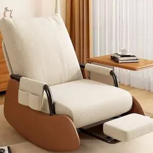 코듀로이 리클라이너 푹신한 스윙 거실 1인 리클라이너 소파 모던 의자 인테리어 릴렉스 프레임 확장형