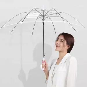 [골드스마일]클리어장우산 투명 비닐우산 자동 대형우산