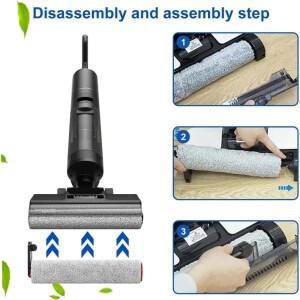 드리미 호환 H12 Pro / 듀얼 플러스 H13 Plus Mix M13 베타 G10pro 헤파 부품 악세사리  롤러 브러시 필터