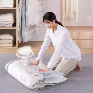 수납 대용량 압축팩 정리 용품 코트 옷걸이