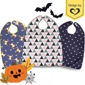 어린이 망토 할로윈 아동 이벤트 유아용 망토 의상 이유식 앞치마 아동용 턱받이 망토형 방수 아기 식사