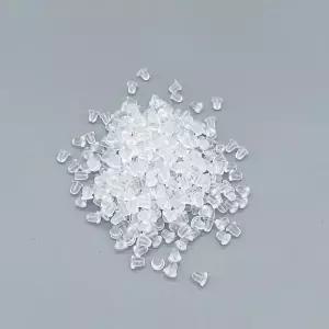 귀걸이클러치 뒷마개 부자재 꽂이 투명 실리콘