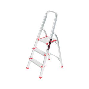 초경량 유로형 폴딩 G604 3단 사다리 알루미늄 접이식사다리 가정용 사다리 광폭발판 손잡이 미끄럼방지
