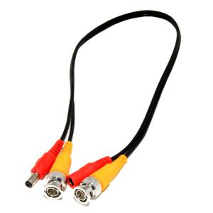 CCTV케이블 BNC 끝단처리 전원 영상 케이블 1M