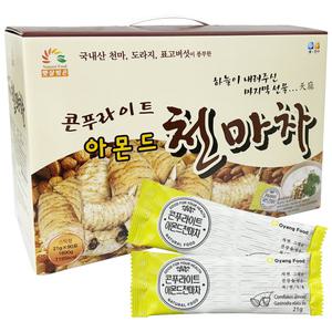 오양식품 콘푸라이트 아몬드 천마차 스틱 90포 선식