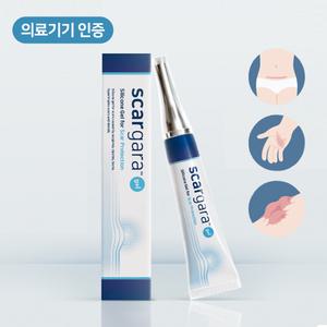 [라인벨라]의료용 흉터연고 15g 빠른 건조 스카가라 /켈로이드 화상 키즈 보조적 부분치료
