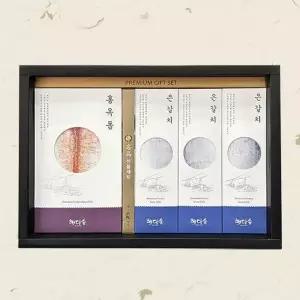 [이제주섬] 제주 명품 혼합선물세트 (갈치 특대400gx3곽/옥돔 대x3미)