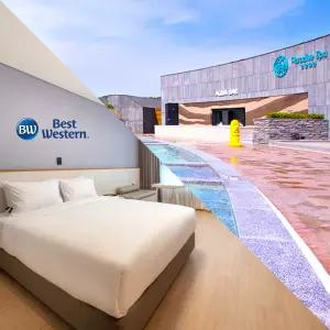 (충남 아산) 베스트웨스턴 아산 호텔+파라다이스 스파 도고 2~3인 패키지 룸온리 워터파크 구 슈어스테이