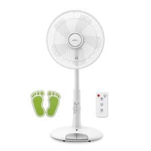 [모리츠] 14인치 발터치 리모컨 초미풍 선풍기 I 5엽날개 35cm 저전력 MO-14RFT