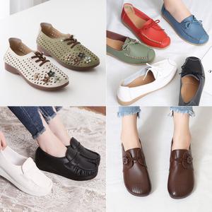 니코보코 발편한 컴포트화 쿠션 가죽단화 유니폼화 효도화 남녀공용 간호사신발