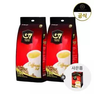 G7 베트남 커피믹스 3in1 16g 100개입 x 2개 + 3in1 18개입 구성