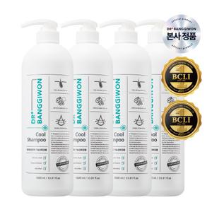 [닥터방기원] 쿨 탈모샴푸 1Lx4