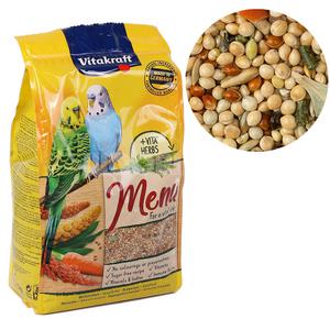 비타크래프트 프리미엄 메뉴 소형새 1kg 사랑앵무 잉꼬 앵무새 핀치 새사료 새모이