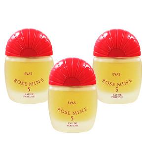 에바스 로즈마인5 오데퍼퓸 30mlX3개/EDT/샤워코롱/향수