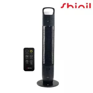 [신일] 날개 없는 타워팬 선풍기 SIF-THP40 블랙 블로워팬 리모컨형 무드등 신일타워팬