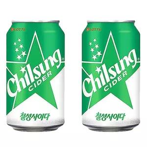 롯데 칠성사이다 355ml x 24캔