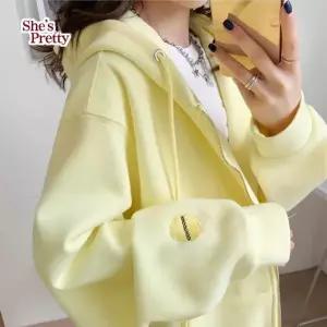 [하프클럽/쉬즈프리티]스프링컬러링후드집업