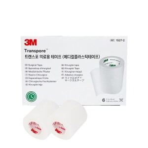 3M 쓰리엠 의료용 테이프 트랜스포 1527-2 5cmX9.1m 1팩 6롤